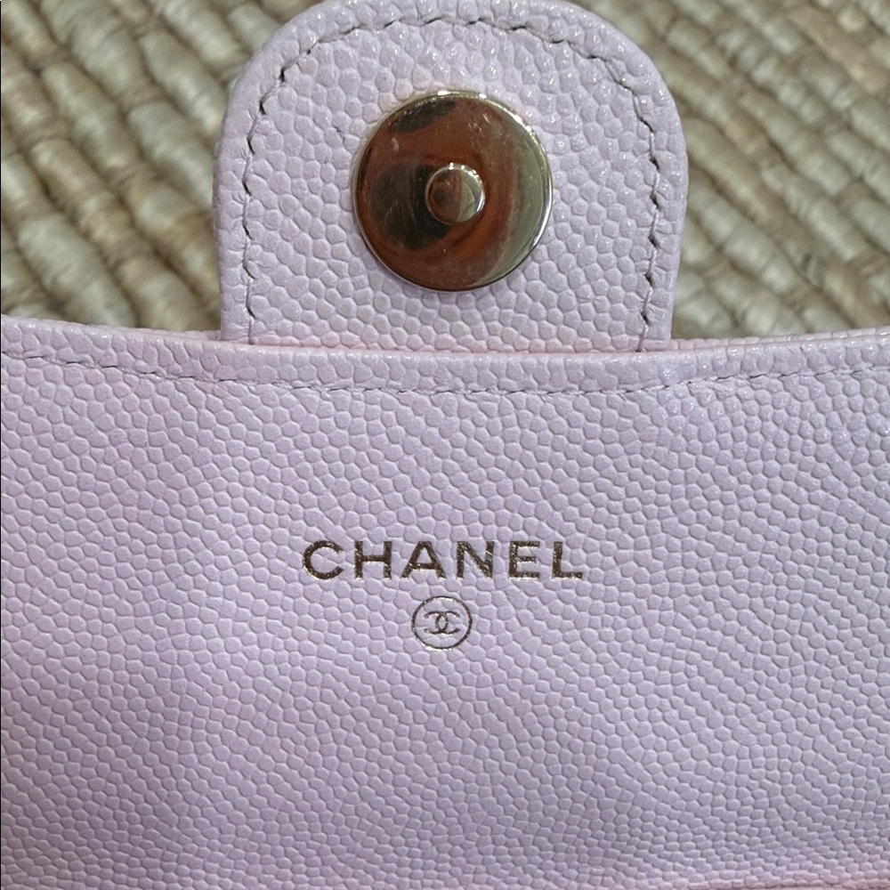 CHANEL Light Pink Quilted Mini Bag with Gold Chain - Picture 12 of 17
